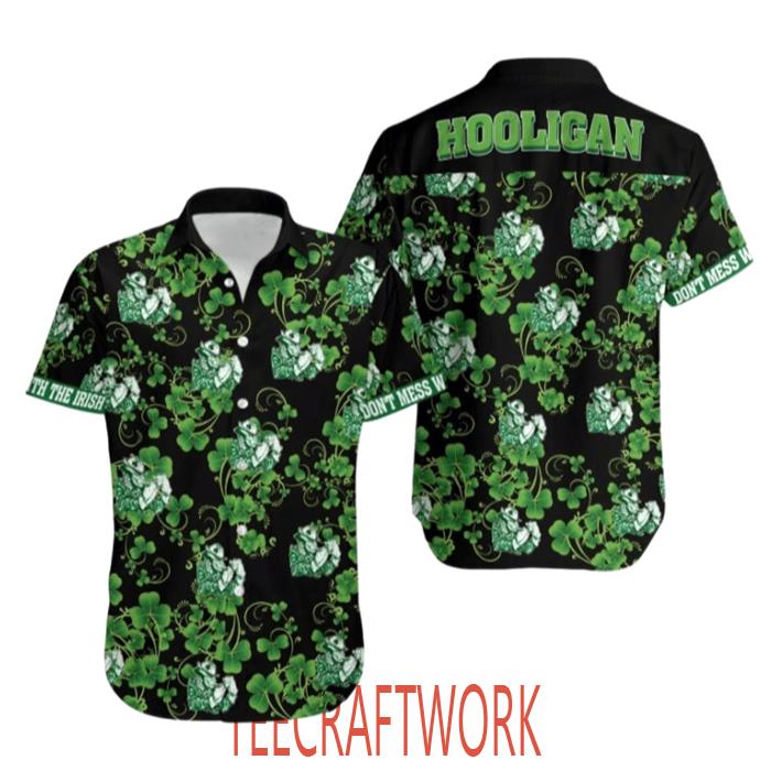 Irish St Patrick's Day Hawaiian Shirt