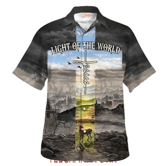Jesus Light Of The World Hawaiian Shirt