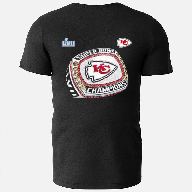 Kansas City Chiefs Ring Diamond Super Bowl Lvii T-Shirts