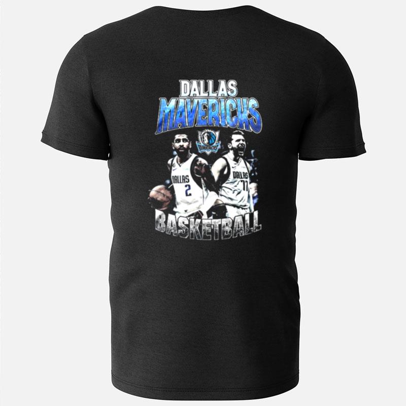 Kyrie Irving And Luka Doncic Dallas Mavericks T-Shirts
