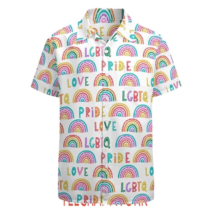 Lgbt Pride Month Clothing Gay Pride Apparel Hawaiian Shirt