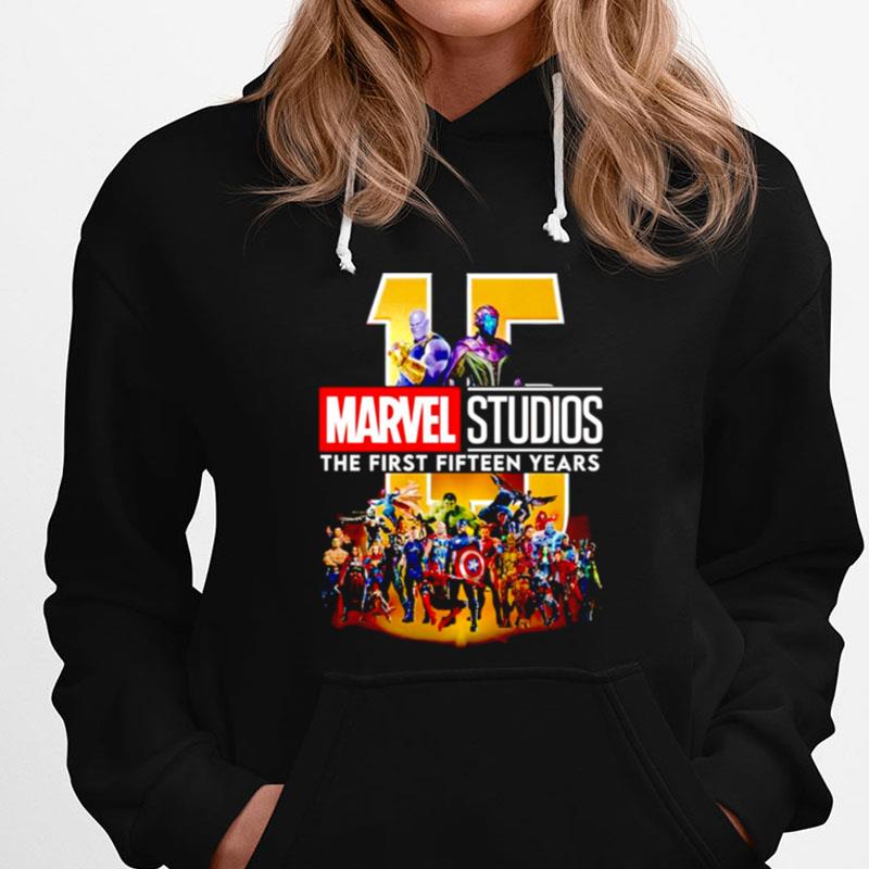 Marvel Studios The First Fifteen Years T-Shirts