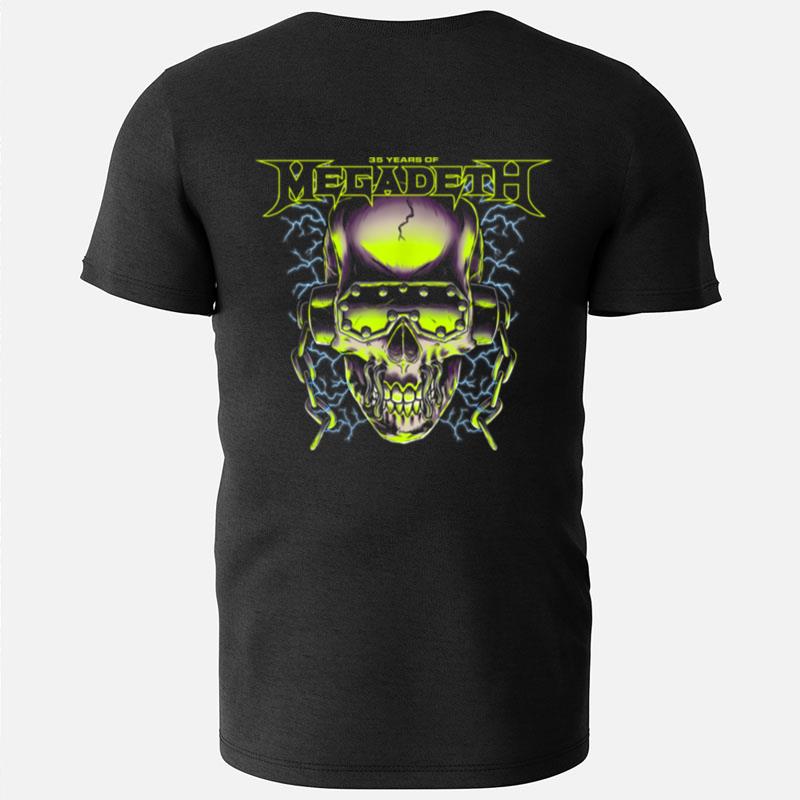 Megadeth 35 Years Of Vic T-Shirts
