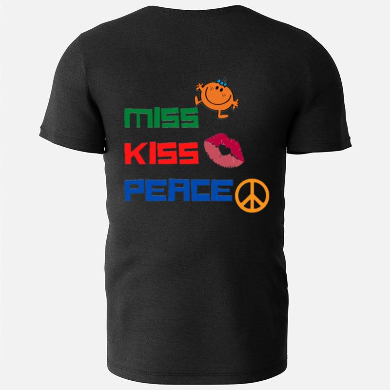 Miss Miss Peace Happy International Kissing Day Classic T-Shirts
