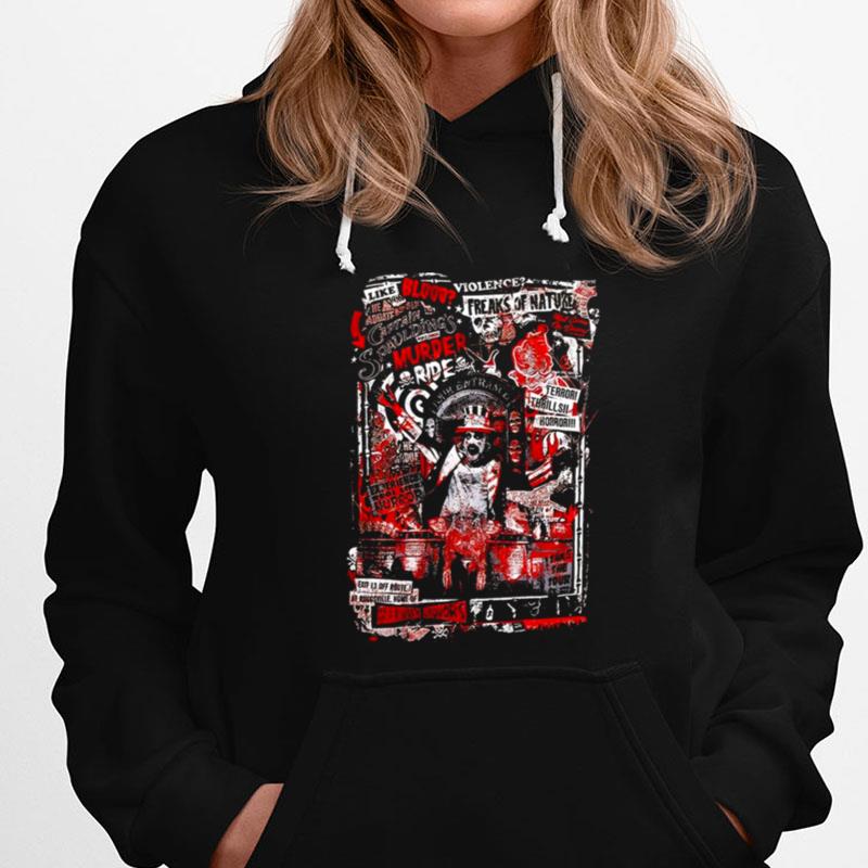 Murder Ride Horror Movie House Of 1000 Corpses T-Shirts
