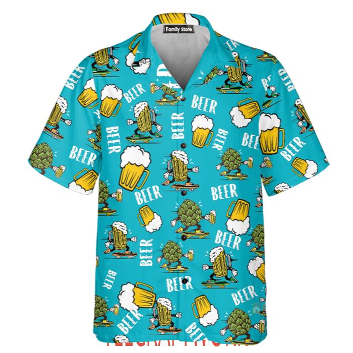 Oktoberfest Beer Lovers Hawaiian Shirt
