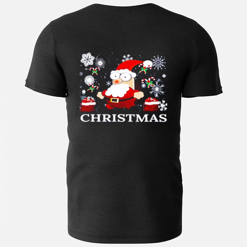 Pajamas Family Xmas Santa Merry Christmas T-Shirts