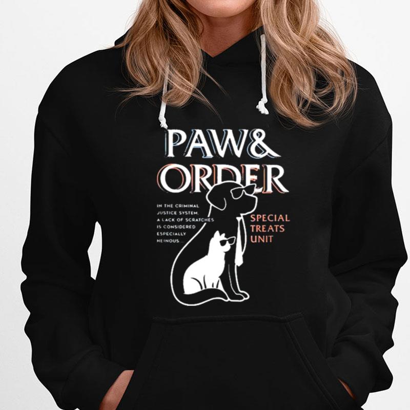 Paw And Order Special Feline Unit Pets Training Dog And Cat T-Shirts