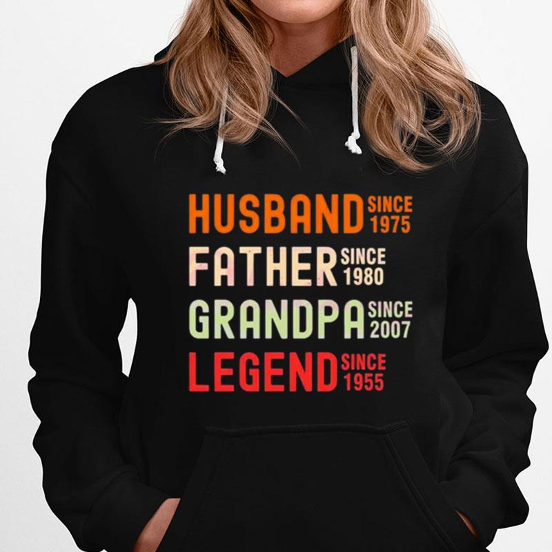 Personalized Vintage Husband Father Grandpa Legend T-Shirts