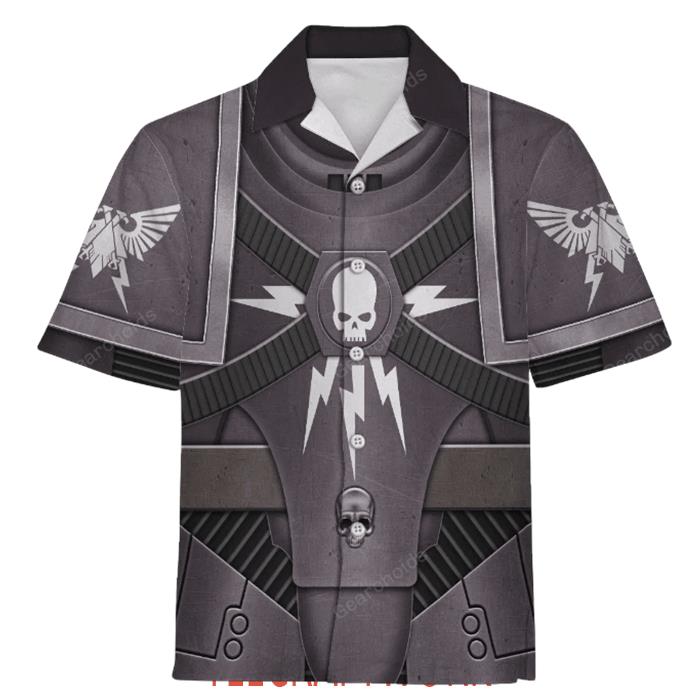 PreHeresy Black Templars In Mark IV Maximus Power Armor Hawaiian Shirt