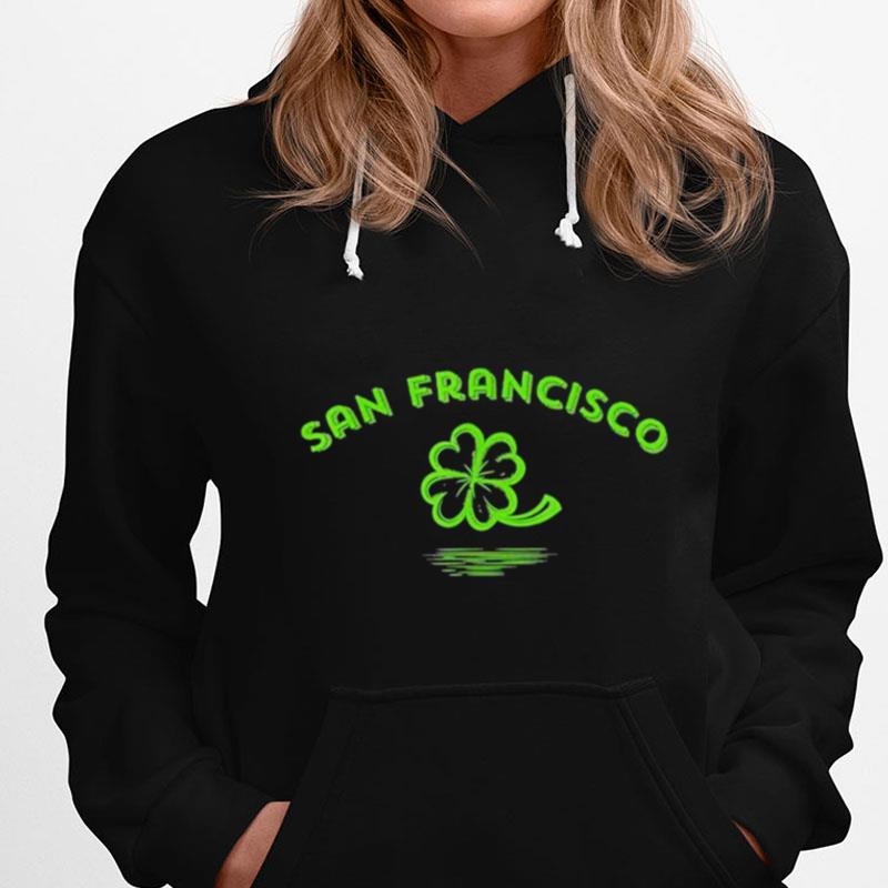 San Francisco California Irish American Vintage Shamrock T-Shirts