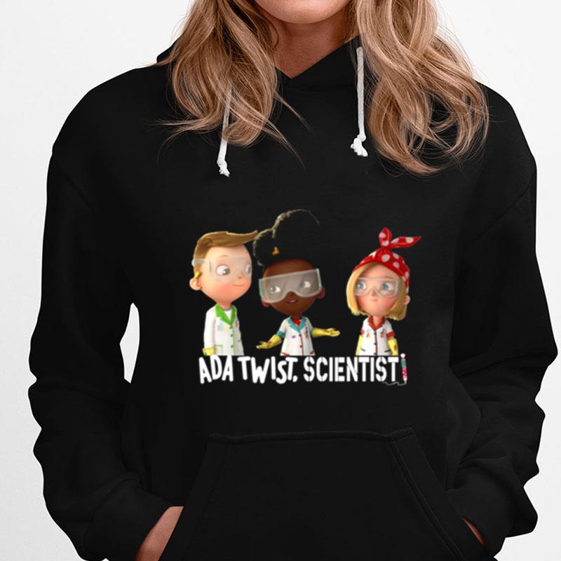 Science Cartoon Ada Twist Scientis T-Shirts