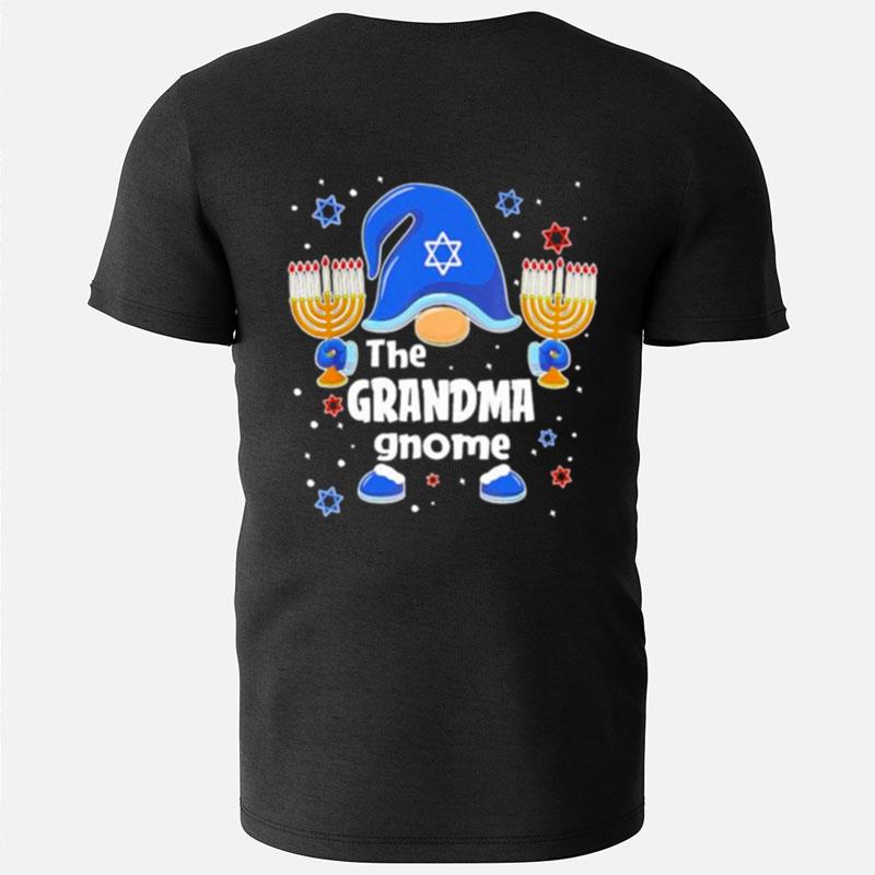 The Grandma Gnome Hanukkah Merry Christmas T-Shirts