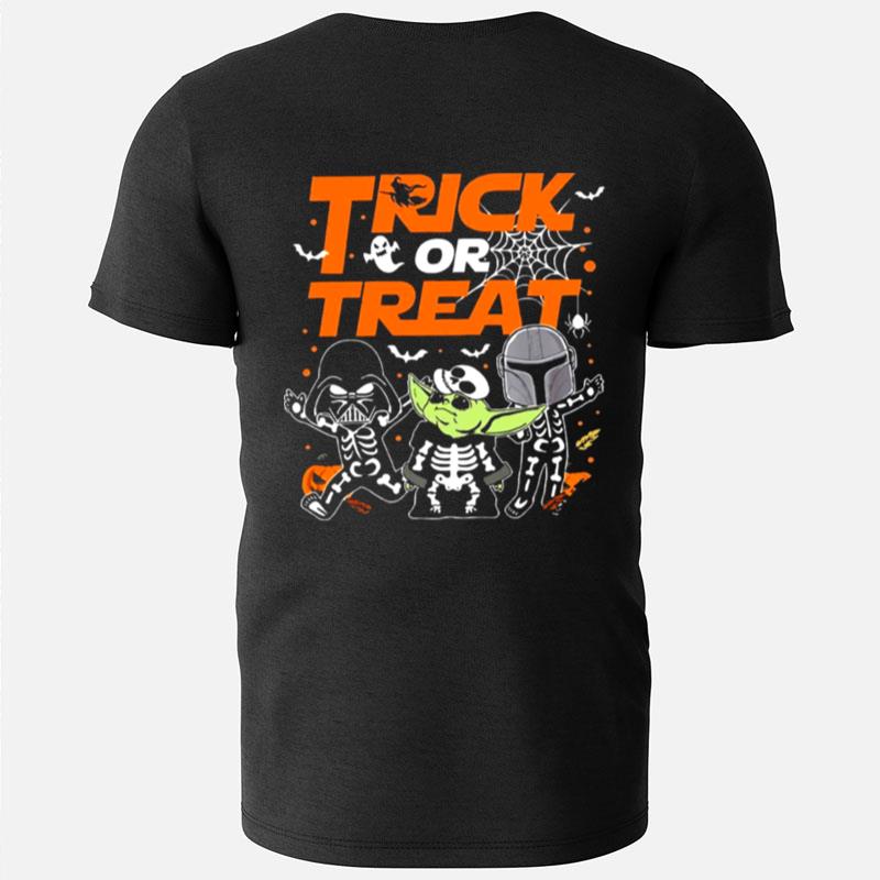 Trick Or Treat Star Wars Halloween Trick Or Treat Darth Vader T-Shirts