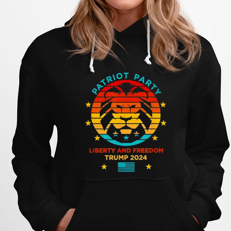 Trump 2024 Election Patriot Party Liberty And Freedom T-Shirts