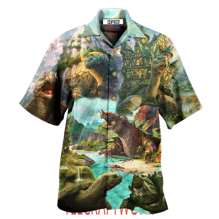 Turtle Giant Dreams Hawaiian Shirt