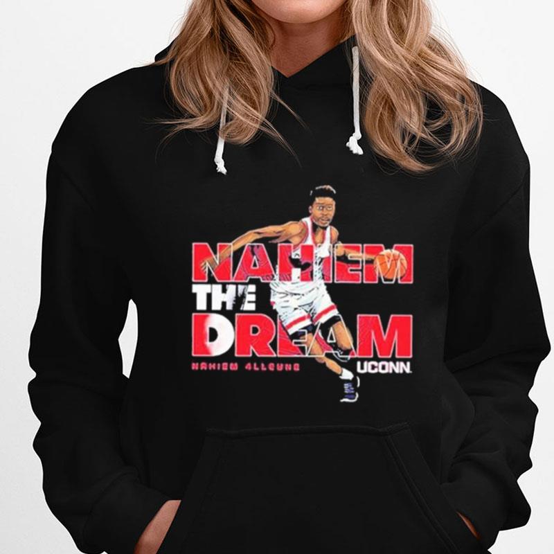 Uconn Huskies Nahiem The Dream Nahiem 4Lleyne T-Shirts