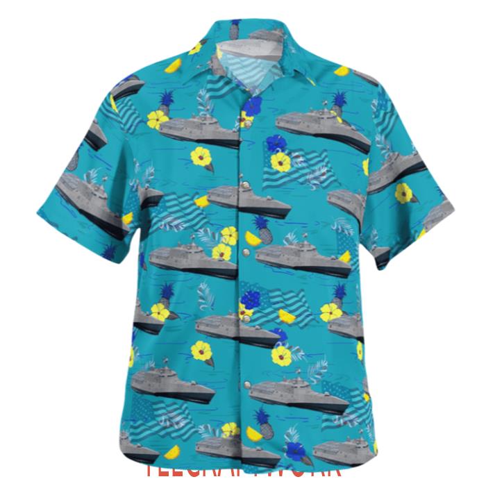 Us Navy Uss Jackson 4Th Of July Hawaiian Shirt
