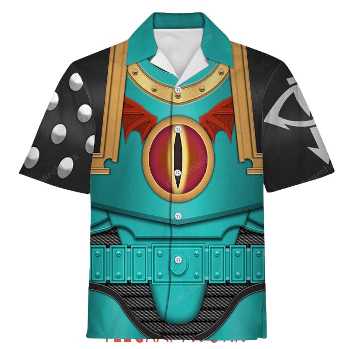 Warhammer Captain Praetor Tribune Iacton Qruze Hawaiian Shirt