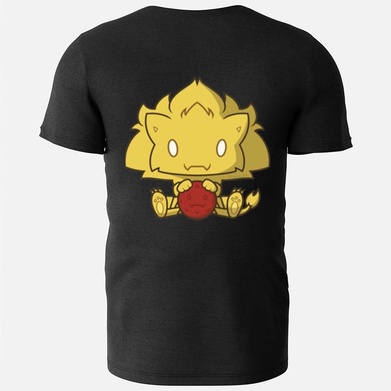Yellow Lion Skylander Smol Chibi Bean T-Shirts